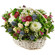 basket of chrysanthemums and roses. Toronto